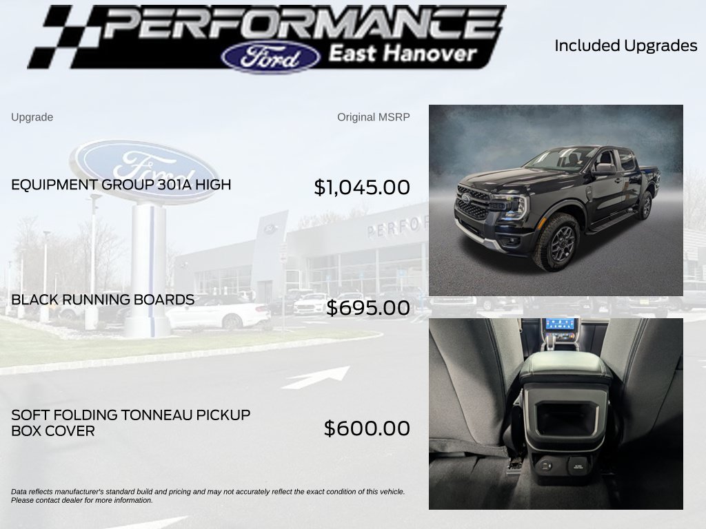 Used 2024 Ford Ranger XLT w/ Equipment Group 301A High AWD/4WD image 5