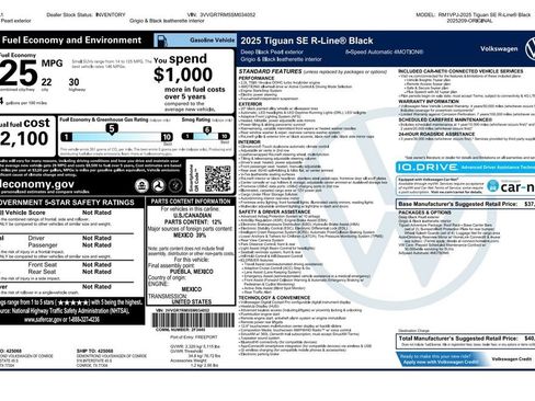 Used 2025 Volkswagen Tiguan SE R-Line image 4