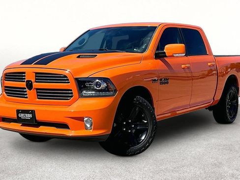 Used 2017 RAM 1500 Sport w/ Ignition Orange Sport Package AWD/4WD image 14