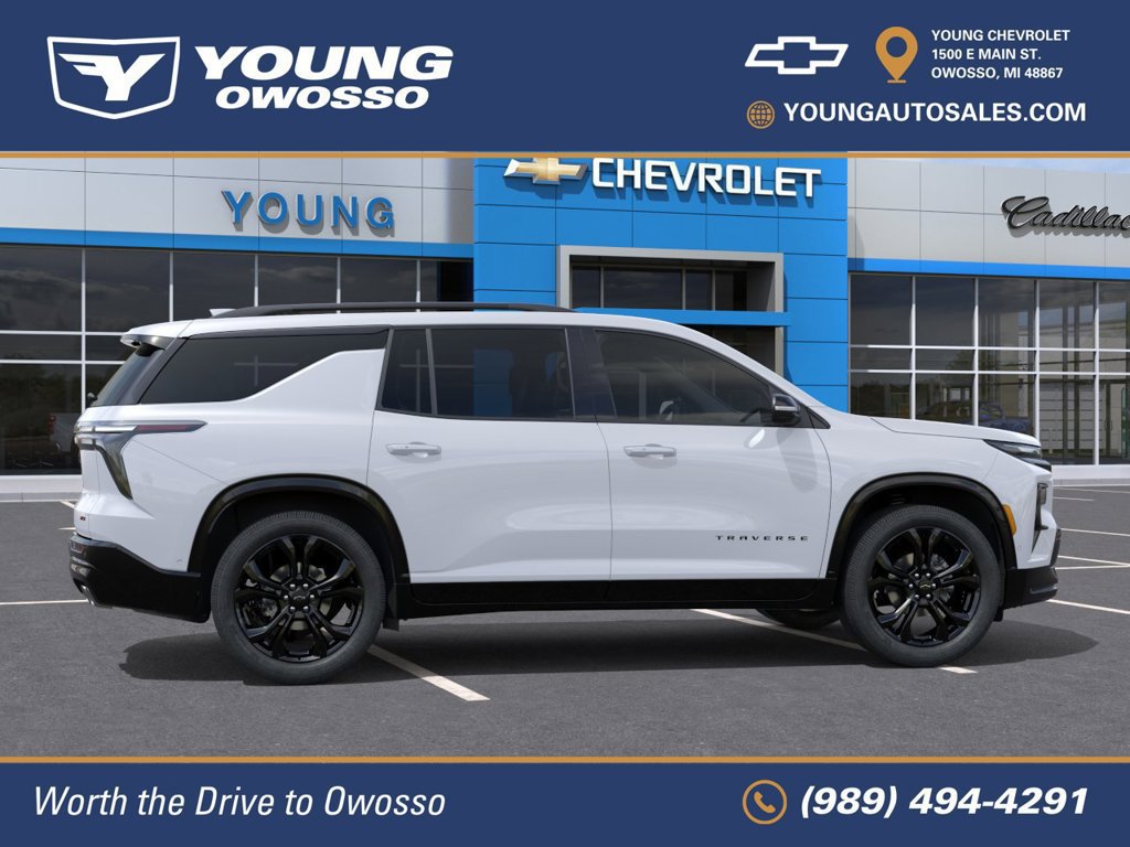New 2027 Chevrolet Traverse RS w/ LPO, Floor Liner Package AWD/4WD image 6