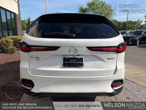 Certified 2025 MAZDA CX-70 Plug-In Hybrid w/ Premium Pkg image 4