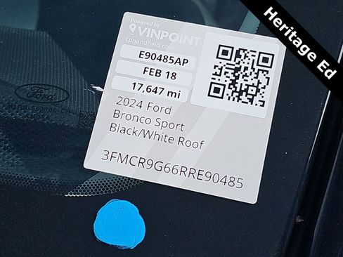 Used 2024 Ford Bronco Sport Heritage w/ Heritage Convenience Package image 25