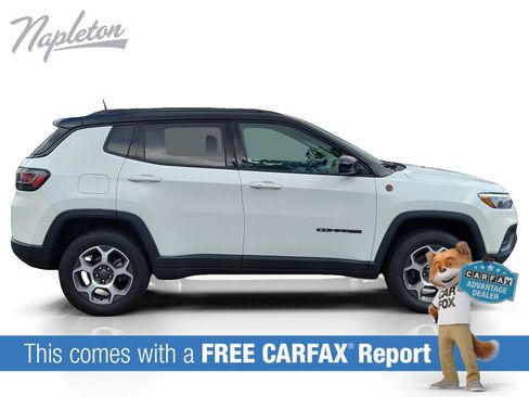 Used 2022 Jeep Compass Trailhawk w/ Trailhawk Elite Group AWD/4WD image 3