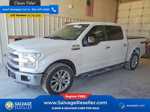 Used 2015 Ford F150 Lariat w/ Equipment Group 502A Luxury AWD/4WD image 1