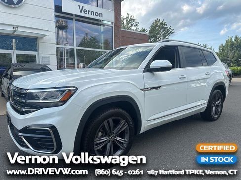 Certified 2022 Volkswagen Atlas SEL R-Line image 1
