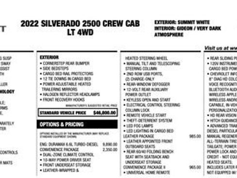 Used 2022 Chevrolet Silverado 2500 LT w/ Convenience Package image 34