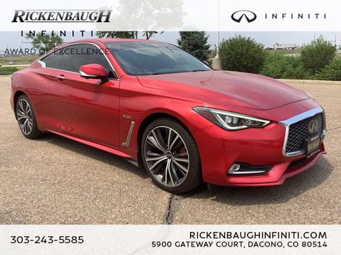 Used 2017 INFINITI Q60 Red Sport 400 AWD/4WD image 1