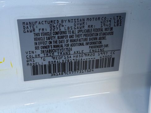New 2026 Nissan Sentra SV FWD image 16