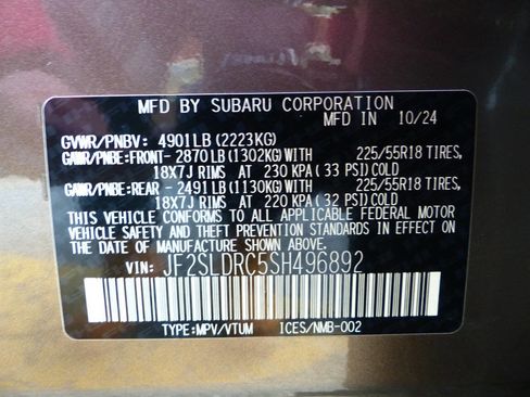 Used 2025 Subaru Forester Limited w/ Popular Package #2 image 24