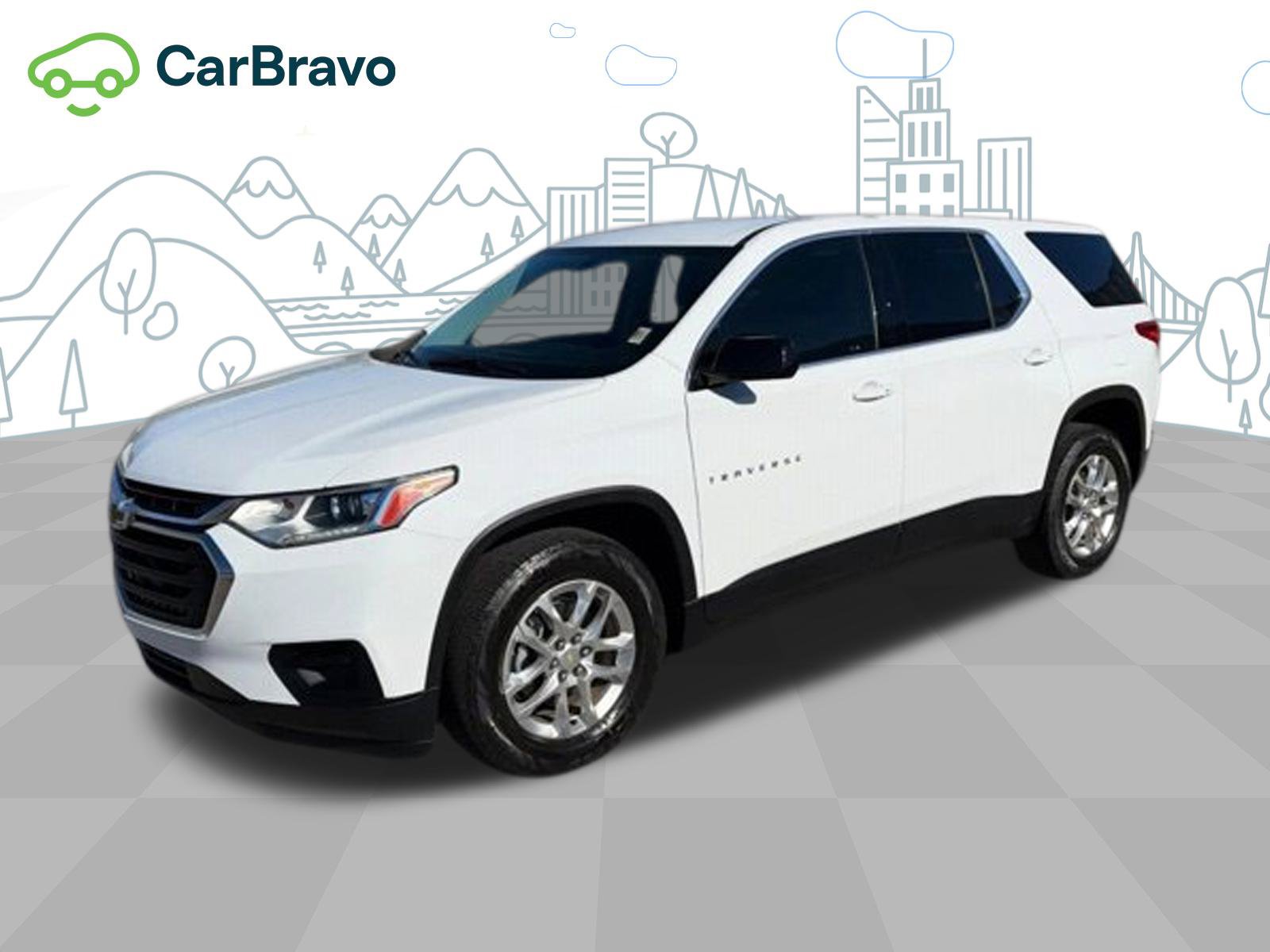 Certified 2020 Chevrolet Traverse LS FWD image 1