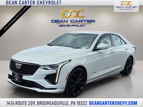 Used 2023 Cadillac CT4 V w/ Navigation Package AWD/4WD image 1