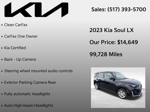 Used 2023 Kia Soul LX image 7