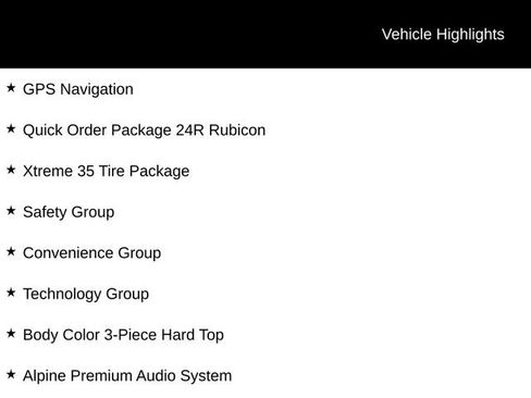 New 2026 Jeep Wrangler Unlimited Rubicon w/ Xtreme 35 Tire Package image 3