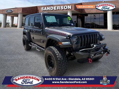 Used 2021 Jeep Wrangler Unlimited Rubicon image 1