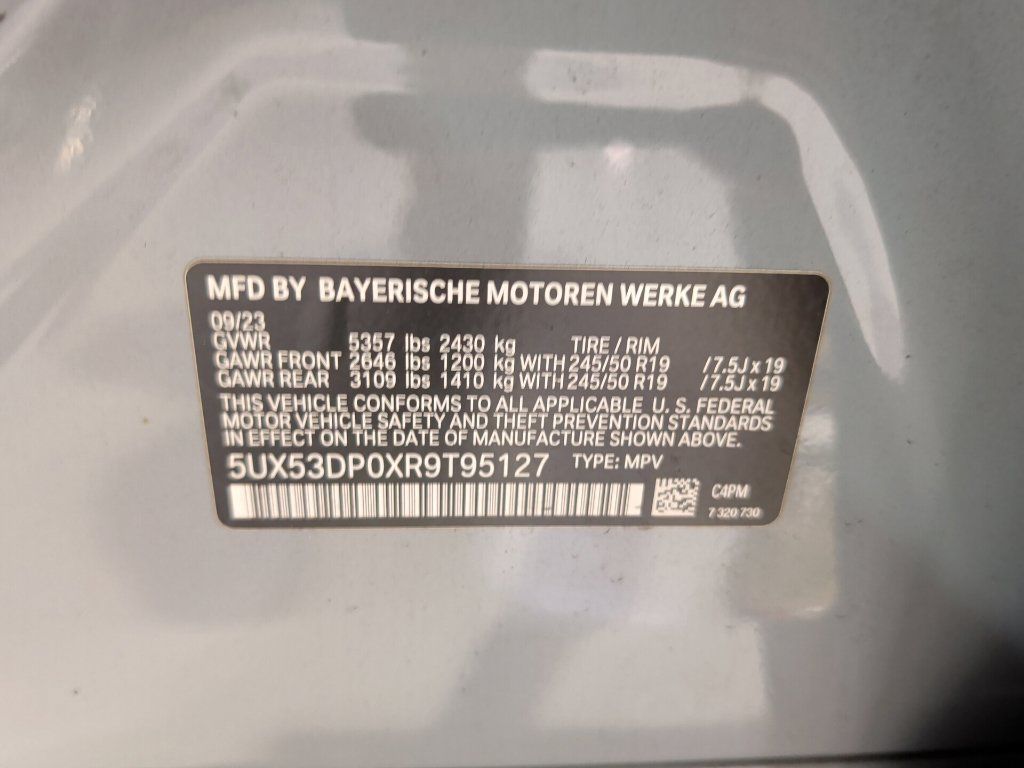 Certified 2024 BMW X3 xDrive30i w/ M Sport Package AWD/4WD image 20
