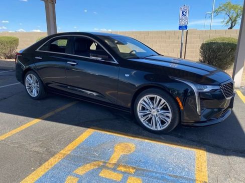 Used 2023 Cadillac CT4 Premium Luxury w/ Climate Package RWD image 4