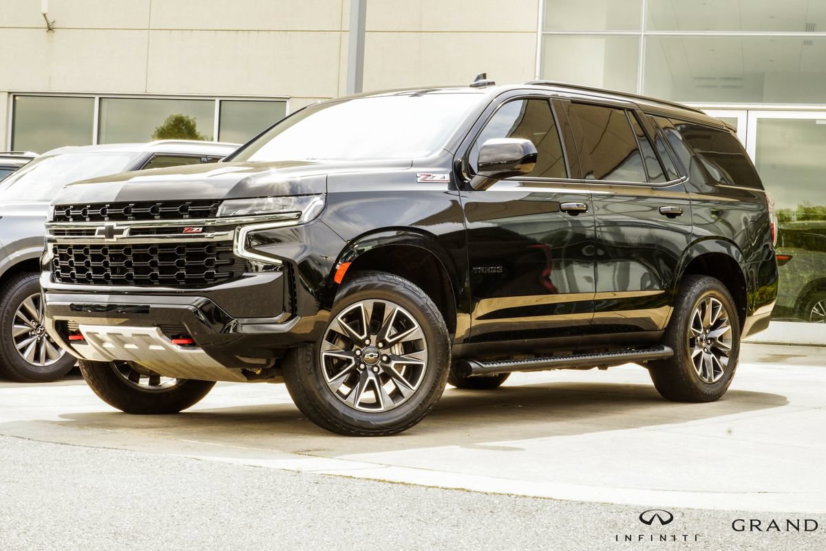 Used 2021 Chevrolet Tahoe Z71 w/ Rear Media and Nav Package AWD/4WD image 1