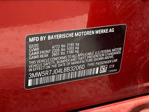 Used 2020 BMW 330i xDrive Sedan w/ Convenience Package AWD/4WD image 20