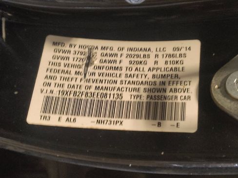 Used 2014 Honda Civic EX image 33