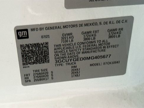 Used 2021 Chevrolet Silverado 1500 LTZ AWD/4WD image 32