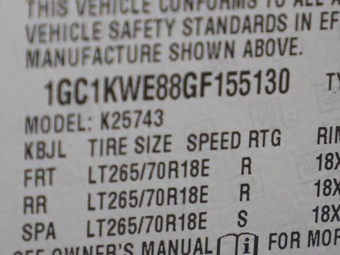 Used 2016 Chevrolet Silverado 2500 LTZ w/ Duramax Plus Package image 27