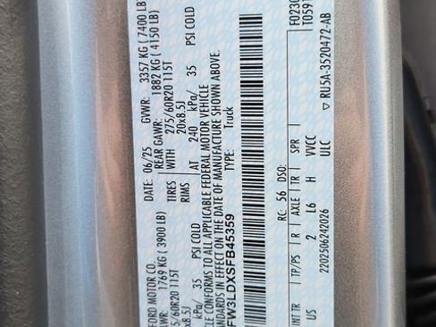 New 2025 Ford F150 XLT w/ Equipment Group 302A MID image 26