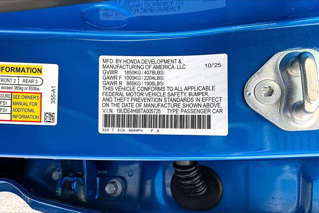 Certified 2026 Acura Integra A-Spec w/ Technology Package FWD image 41