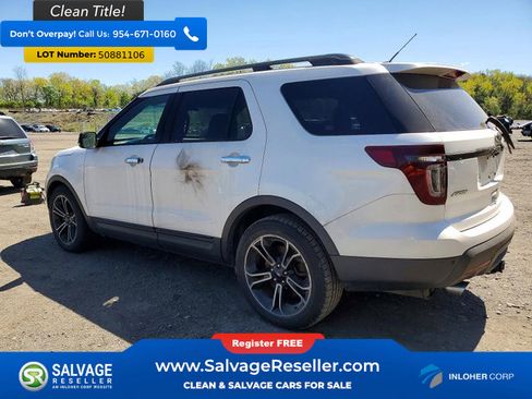 Used 2013 Ford Explorer Sport AWD/4WD image 3