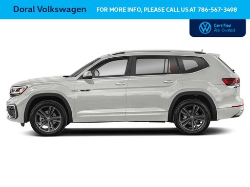 Used 2022 Volkswagen Atlas SEL R-Line image 3