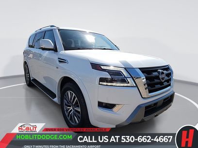Used 2021 Nissan Armada SL w/ Captain's Chairs Package
