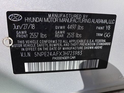 Used 2018 Hyundai Sonata SE FWD image 39