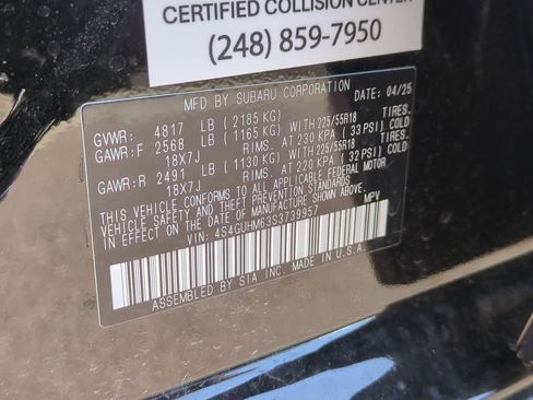 Used 2025 Subaru Crosstrek 2.5i Limited image 35