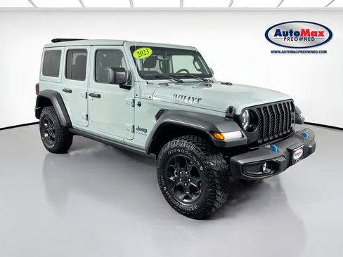 Used 2023 Jeep Wrangler Unlimited w/ Sun & Screen Package AWD/4WD image 1