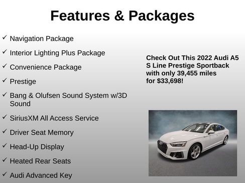 Used 2022 Audi A5 2.0T Prestige AWD/4WD image 4