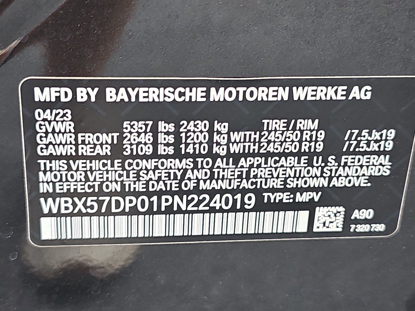 Used 2023 BMW X3 xDrive30i w/ Convenience Package w/ZPA AWD/4WD image 36