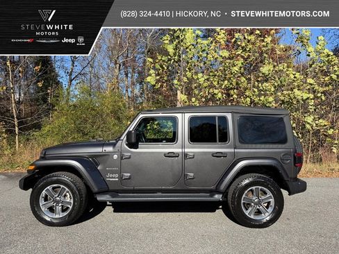 Used 2022 Jeep Wrangler Unlimited Sahara w/ Cold Weather Group image 1