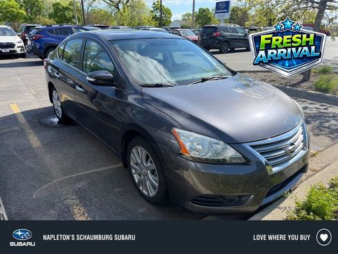 Used 2013 Nissan Sentra SL w/ Navigation Pkg FWD image 1