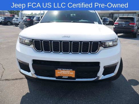 Certified 2025 Jeep Grand Cherokee L Limited w/ Trailer Tow Package AWD/4WD image 3