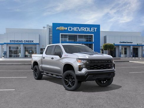 New 2026 Chevrolet Silverado 1500 Custom Trail Boss w/ Turbomax Blackout Package AWD/4WD image 9