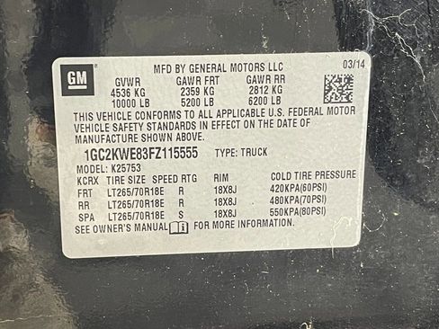 Used 2015 Chevrolet Silverado 2500 LTZ w/ LTZ Plus Package image 25