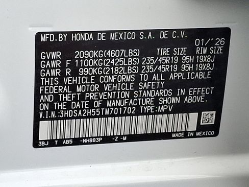 New 2026 Acura ADX A-Spec image 17