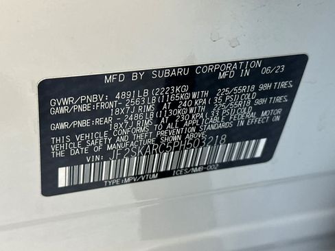 Used 2023 Subaru Forester Touring w/ Popular Package #2 AWD/4WD image 28