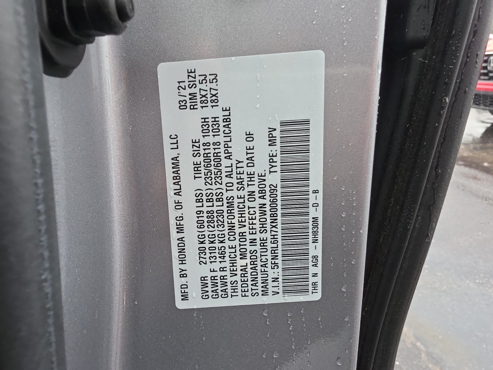 Used 2022 Honda Odyssey EX-L image 32