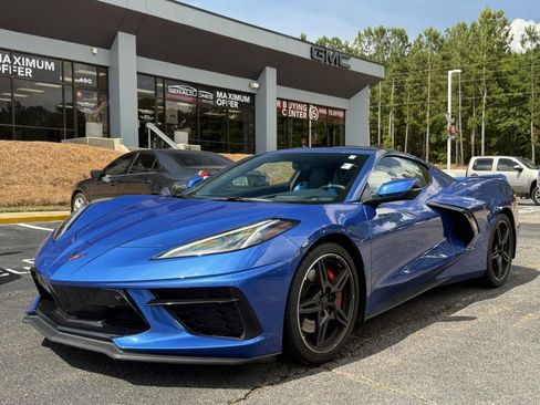Used 2021 Chevrolet Corvette Stingray Premium Cpe w/ Z51 Performance Package RWD image 1