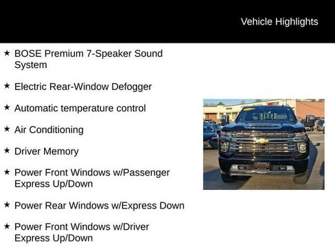 Used 2022 Chevrolet Silverado 2500 High Country w/ Z71 Off-Road Package AWD/4WD image 24