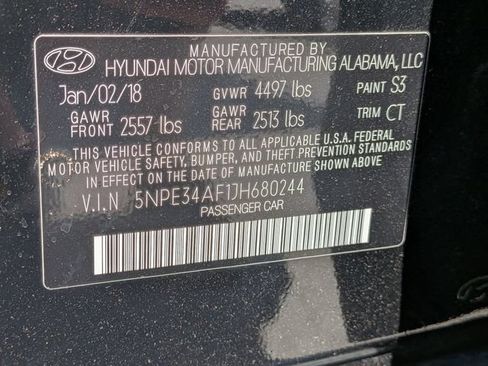 Used 2018 Hyundai Sonata Limited w/ Limited Ultimate Package 03 FWD image 24