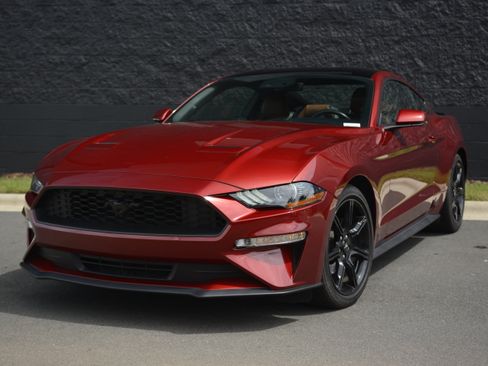 Used 2019 Ford Mustang Premium w/ Ford Safe & Smart Package RWD image 1