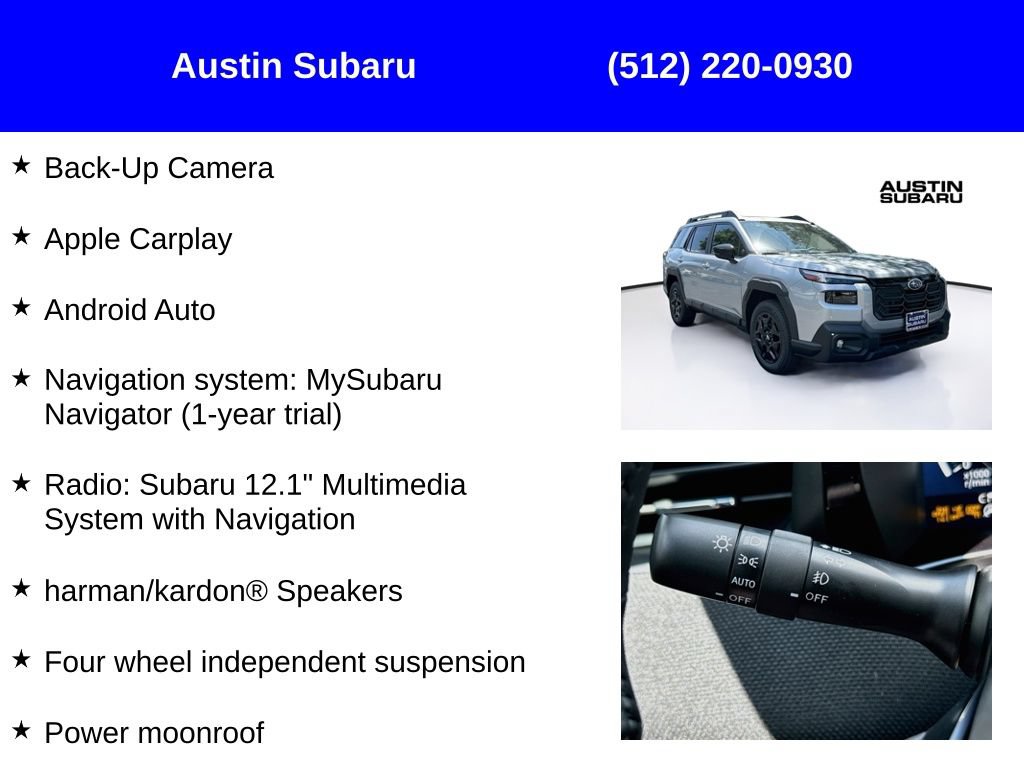 New 2026 Subaru Outback Limited AWD/4WD image 9