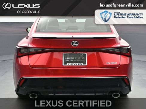 Certified 2023 Lexus IS 350 F Sport w/ Navigation Package RWD image 7