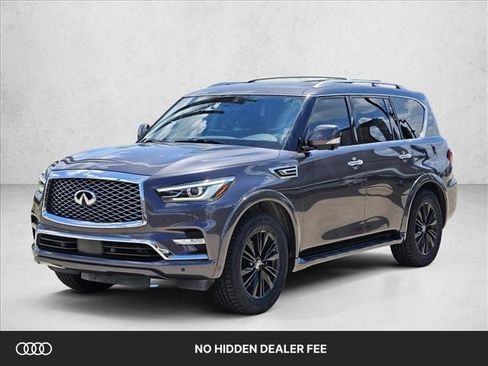 Used 2022 INFINITI QX80 Luxe w/ All-Season Package RWD image 1
